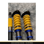 32-Way Adjustable Coilover Kit for Infinity, Fits FX35 FX37 EX Front Rear Struts Lowering Suspension, OEM Custom Colour
