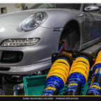 32-Way Adjustable Coilover Kit for Toyota Hilux, Fits Alphard Vellfire Harrier Hiace Front Rear Struts Lowering Suspension, OEM Custom Colour