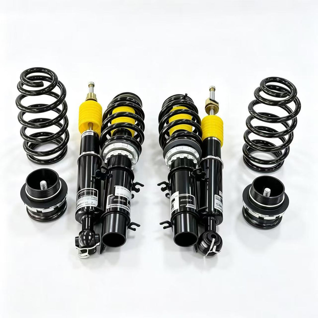 J-PLUS 32-Way Adjustable Shock Absorbers for Volkswagen GOLF MK4 V6 Front Rear Struts Kit