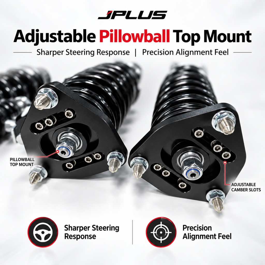 JPLUS 32-Way Adjustable Coilovers for Honda Civic Type R FD2