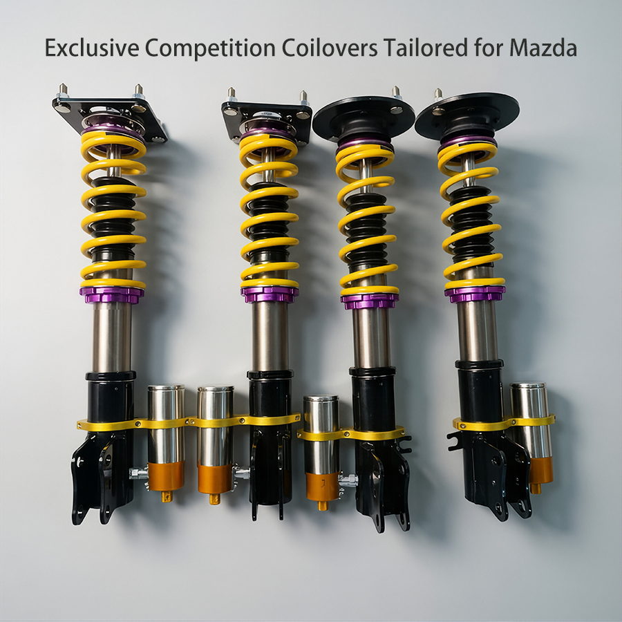J-PLUS 32-Way Coilovers for Mazda 323