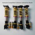 J-PLUS 32-Way Coilovers for Mazda 323