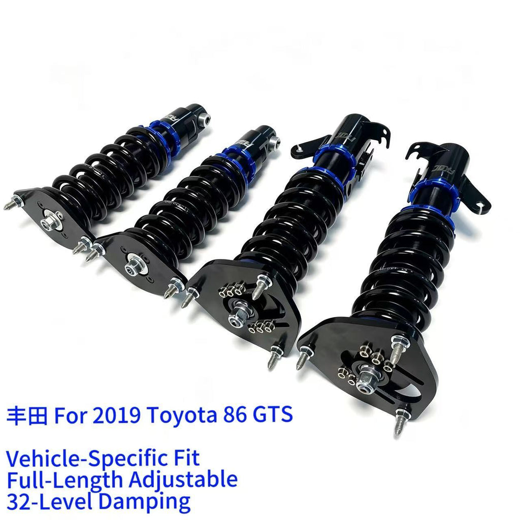 J-PLUS 32-Way Coilovers for Toyota GTS