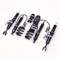 J-PLUS 32-Way Adjustable Shock Absorbers for Audi A6 C6 Front Rear Struts Kit