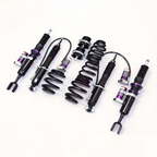 J-PLUS 32-Way Adjustable Shock Absorbers for Audi A6 C6 Front Rear Struts Kit