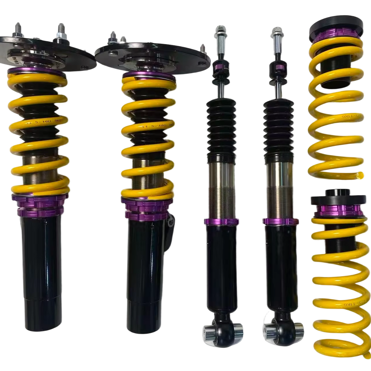 J-PLUS 32-Way Adjustable Shock Absorbers for BMW M135I F20 Front Rear Struts Kit