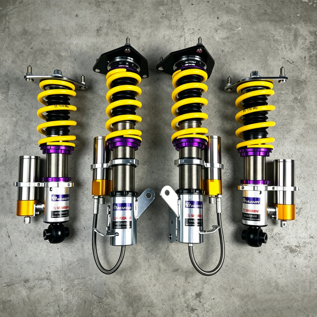 J-PLUS 32-Way Adjustable Shock Absorbers for Subaru BRZ Front Rear Struts Kit