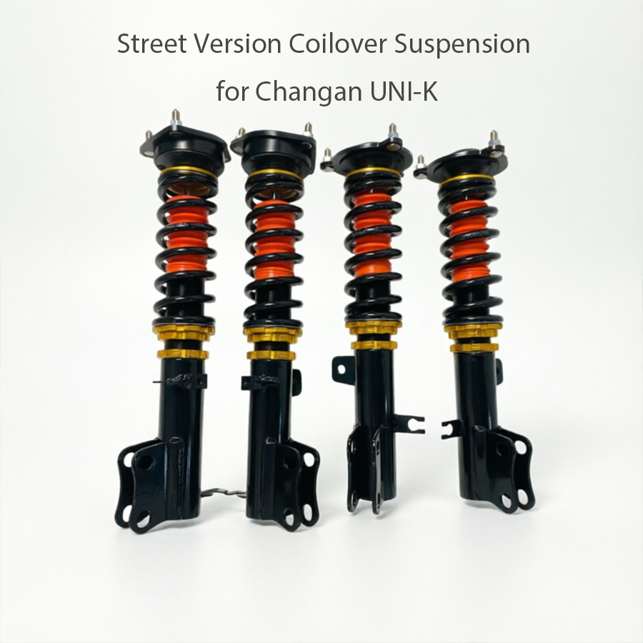 J-PLUS 32-Way Adjustable Shock Absorbers for Changan UNI-K (2023-2026) Front Rear Struts Kit