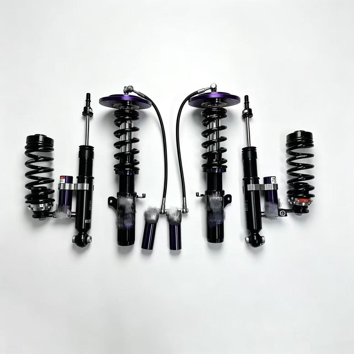 J-PLUS 32-Way Adjustable Shock Absorbers for BMW M4 F80 Front Rear Struts Kit