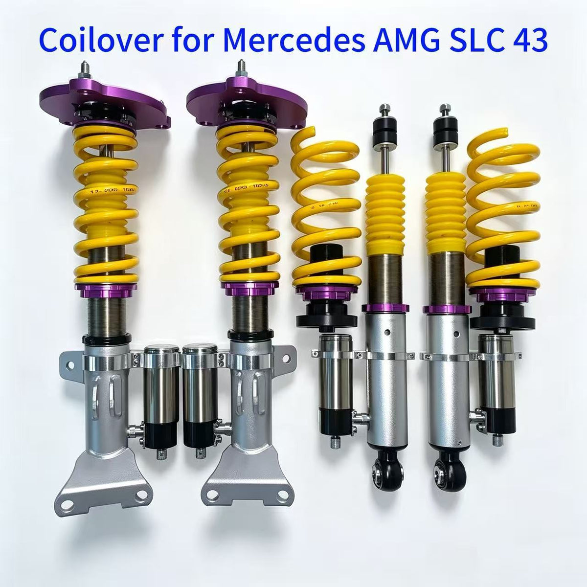 J-PLUS 32-Way Adjustable Shock Absorbers for Mercedes-Benz SLC Front Rear Struts Kit