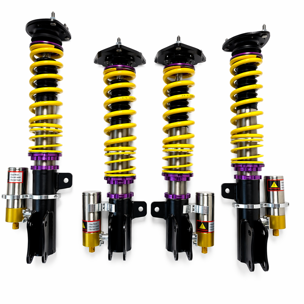 J-PLUS 32-Way Adjustable Shock Absorbers for Toyota COROLLA LEVIN AE111 Front Rear Struts Kit