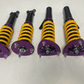 J-PLUS 32-Way Adjustable Shock Absorbers for Porsche CARRERA Front Rear Struts Kit