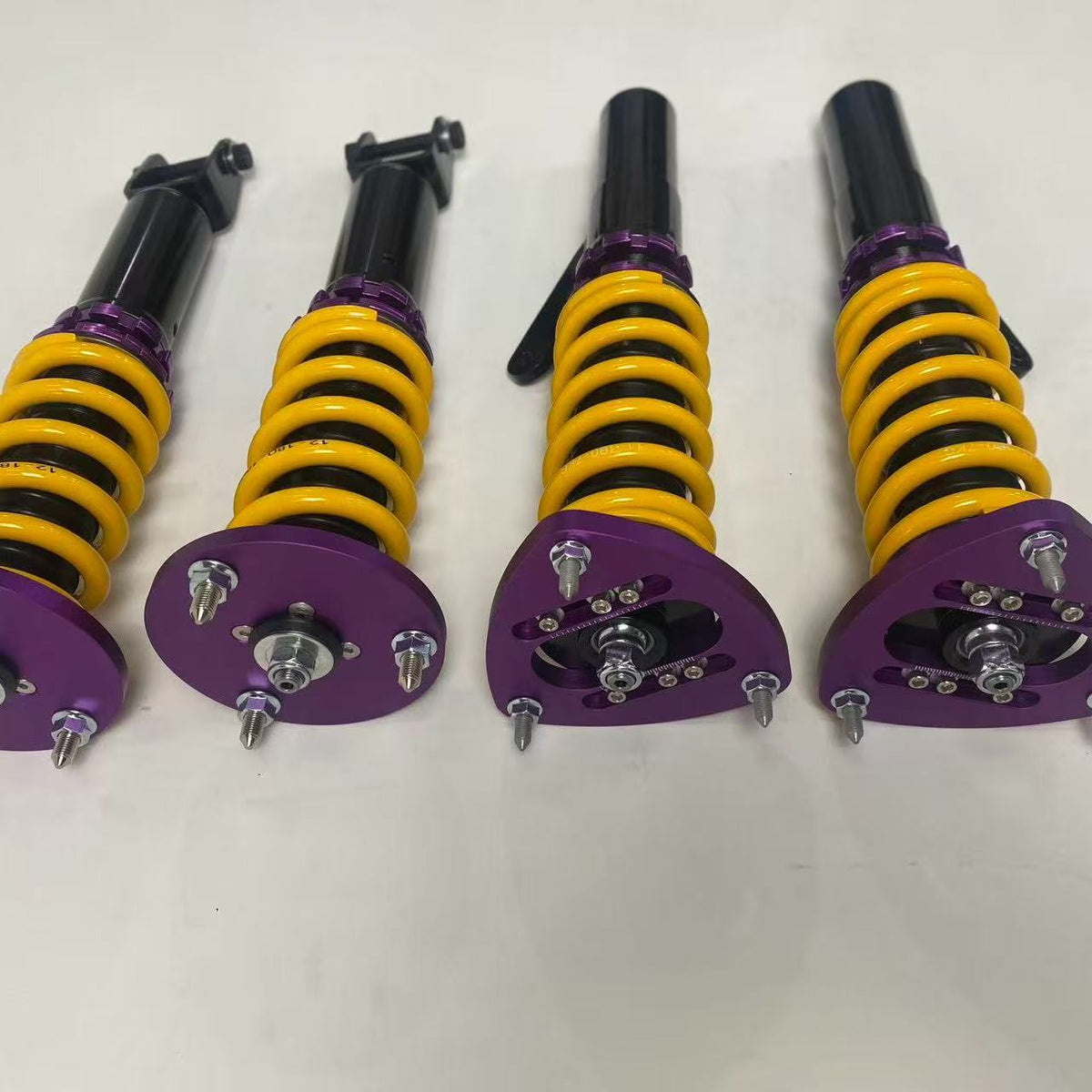 J-PLUS 32-Way Adjustable Shock Absorbers for Porsche CARRERA Front Rear Struts Kit