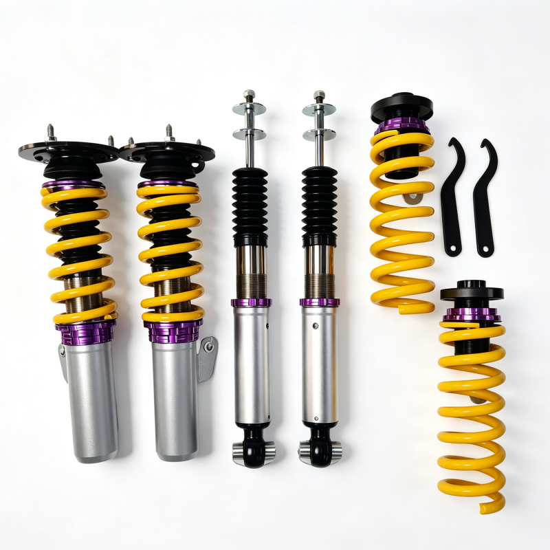 J-PLUS 32-Way Adjustable Shock Absorbers for BMW M3 E92 Front Rear Struts Kit