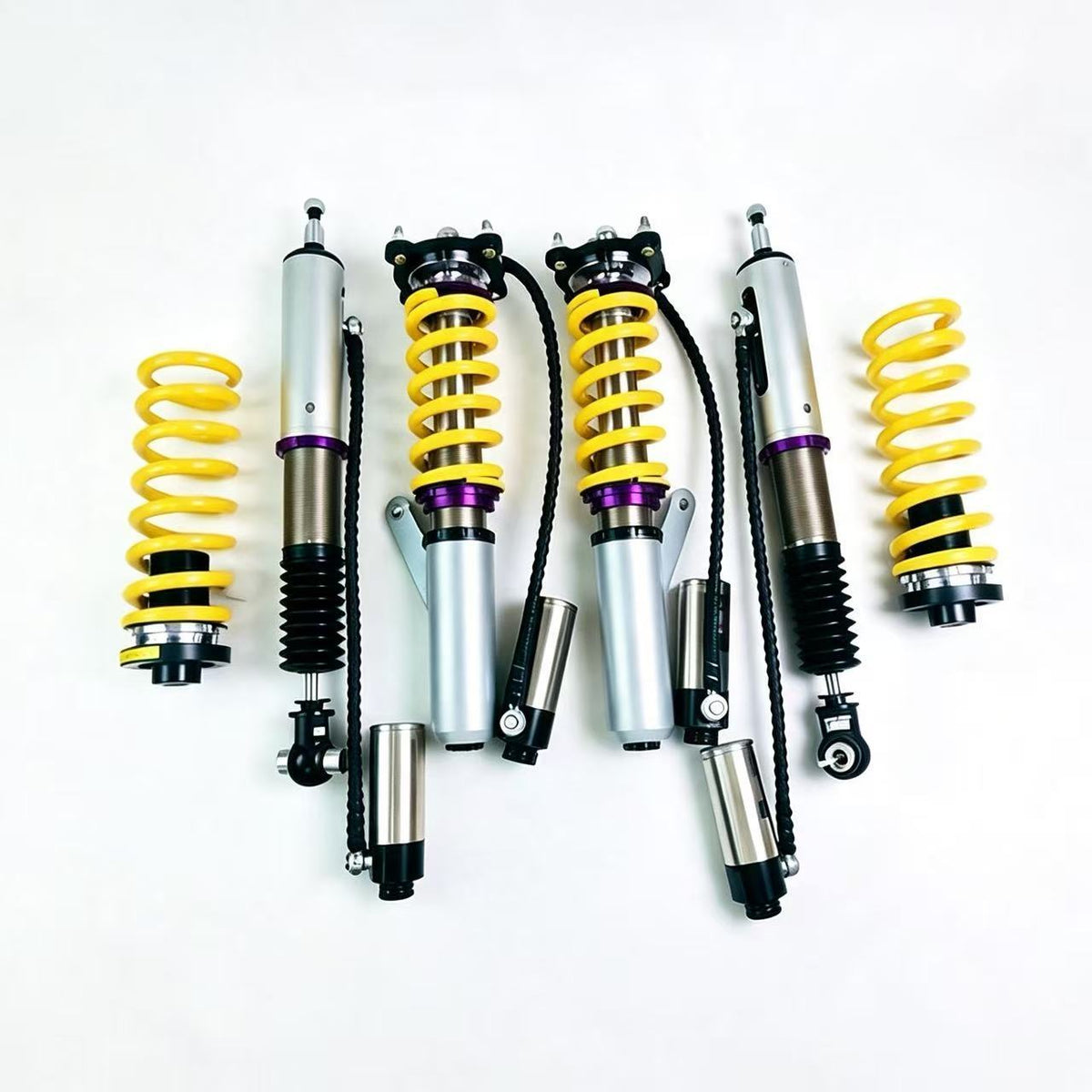 J-PLUS 32-Way Adjustable Shock Absorbers for BMW M4 G82 Front Rear Struts Kit