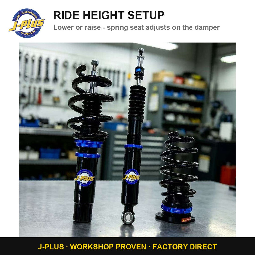 J-PLUS 32-Way Adjustable Shock Absorbers for Toyota GT86 GR86 Front Rear Struts Kit