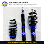 J-PLUS 32-Way Adjustable Shock Absorbers for BMW M3 E46 Front Rear Struts Kit