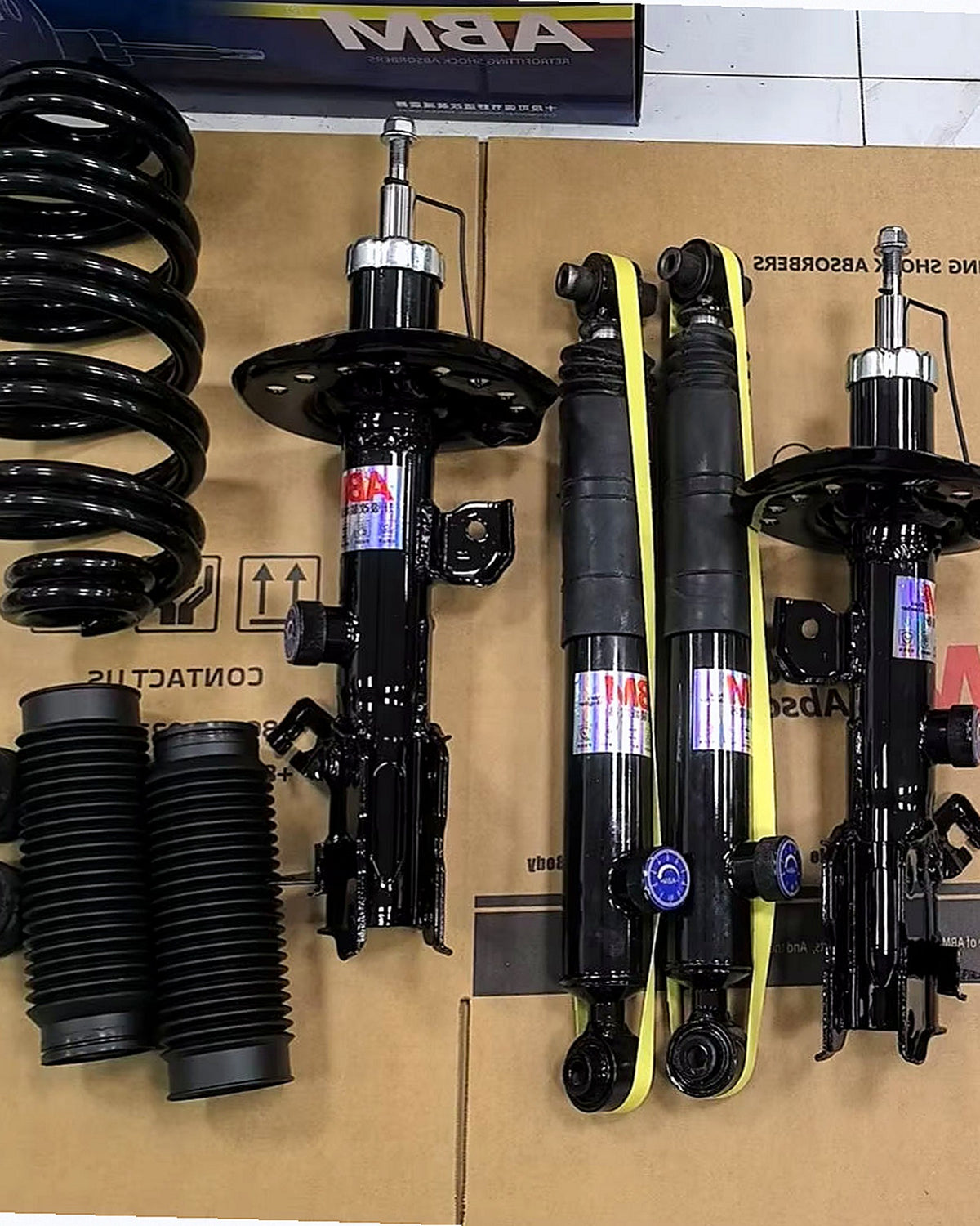 Suspension shock absorber