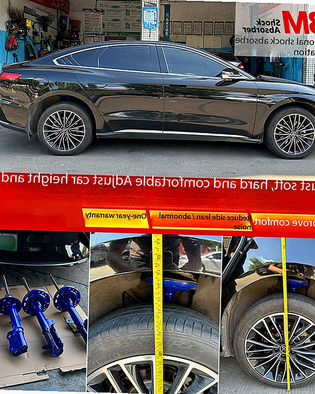 Suspension shock absorber
