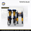 J-PLUS 32-Way Adjustable Coilover Kit - toyota hilux