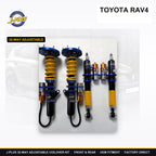 J-PLUS 32-Way Adjustable Coilover Kit - toyota rav4